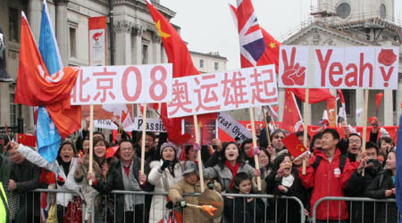 奥科斯公司支持北京奥运伦敦火炬传递 奥科斯公司支持北京奥运伦敦火炬传递